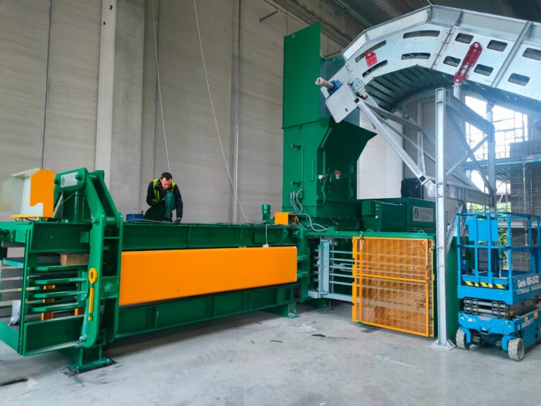 macpresse mac 109 padua pre-treatment-plant front view.